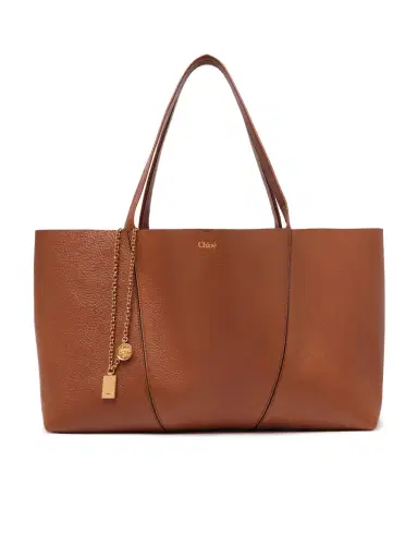 Chloé Chloé Spin east-west tote bag in grained leather | Thumbnail 8