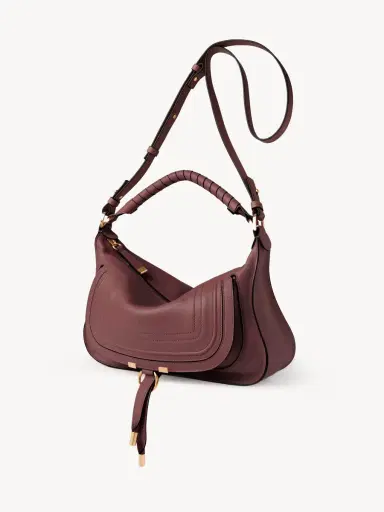 Chloé Small Marcie shoulder bag in soft leather | Thumbnail 3