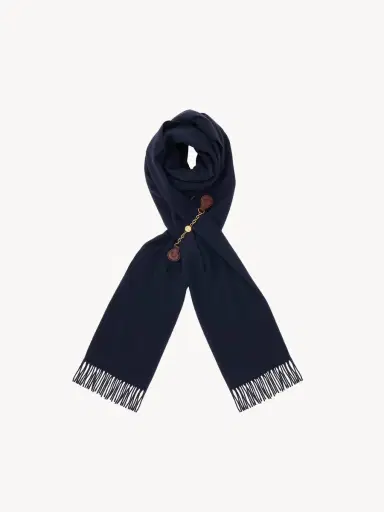 Chloé The Chloé Horse Medal scarf in wool | Thumbnail 2