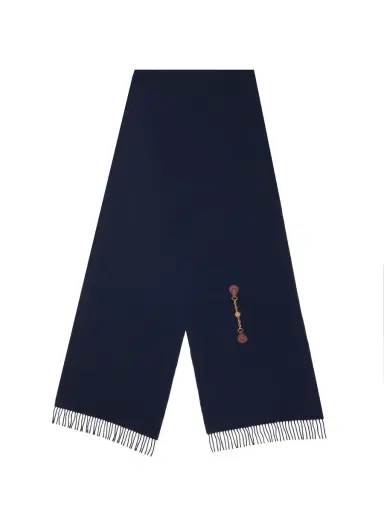 Chloé The Chloé Horse Medal scarf in wool | Thumbnail 3