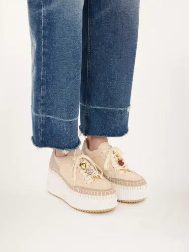 Chloé Nama wedge sneaker | Thumbnail 3 Chloé Nama wedge sneaker | Thumbnail 3