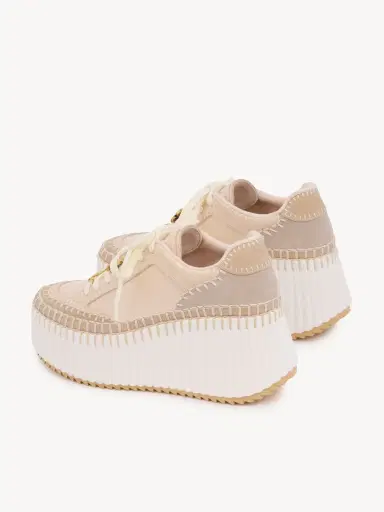 Chloé Nama wedge sneaker | Thumbnail 7 Chloé Nama wedge sneaker | Thumbnail 7