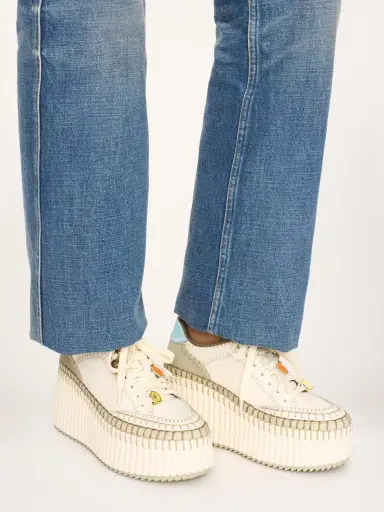 Chloé Nama wedge sneaker | Thumbnail 3 Chloé Nama wedge sneaker | Thumbnail 3