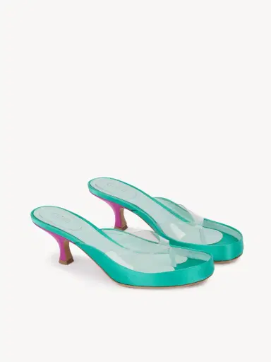 Chloé Junie heeled sandal | Thumbnail 4 Chloé Junie heeled sandal | Thumbnail 4