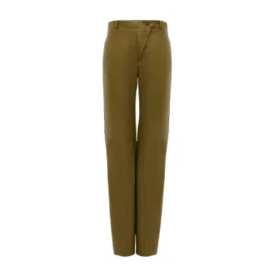 Chloé Straight pants in leather | Thumbnail 1