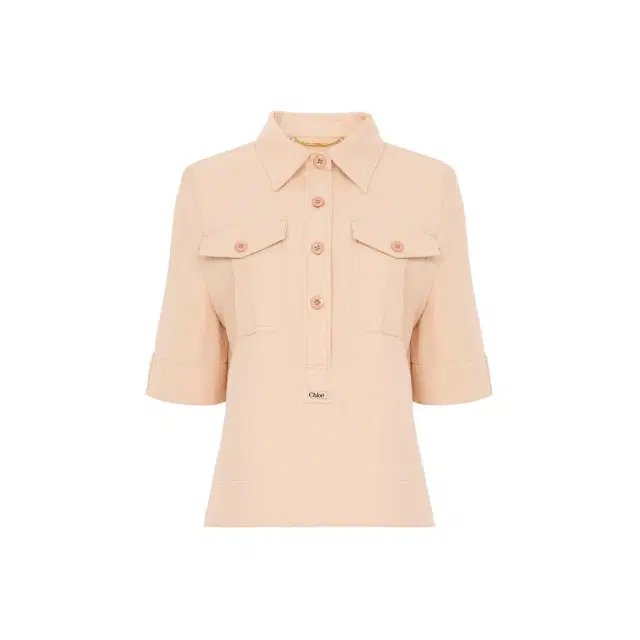 Chloé Polo shirt in cotton gabardine