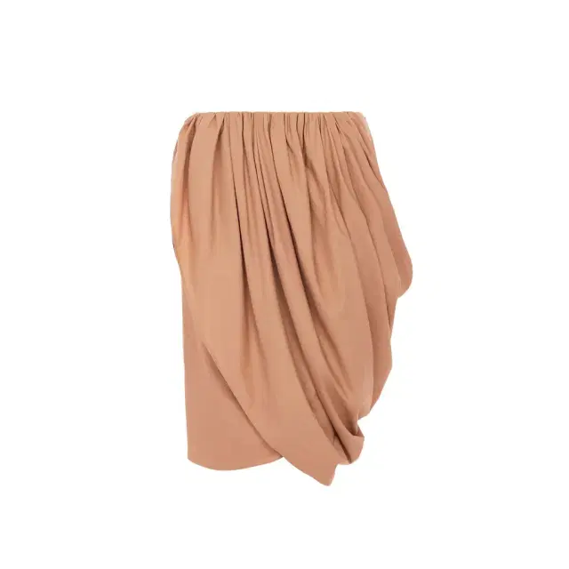 Chloé Knee-length wrap skirt in cotton poplin