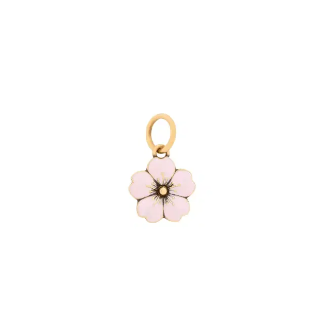 Chloé Sakura Flower charm in brass