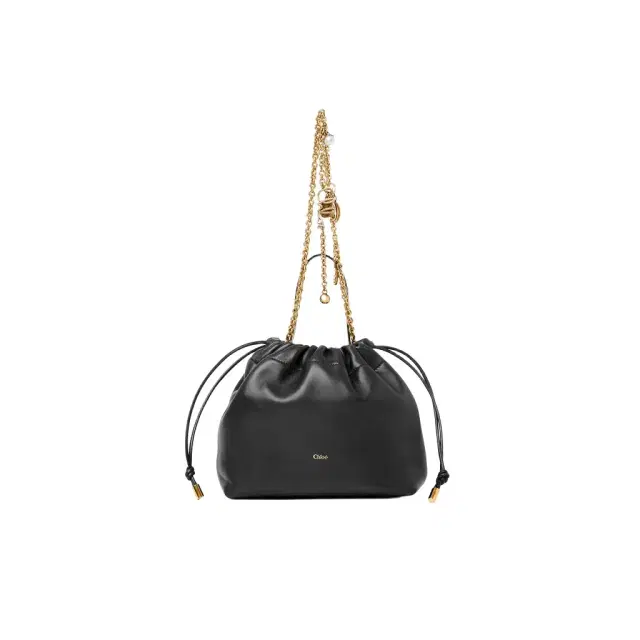 Small Chloé Icons shoulder bag with chain in soft leather