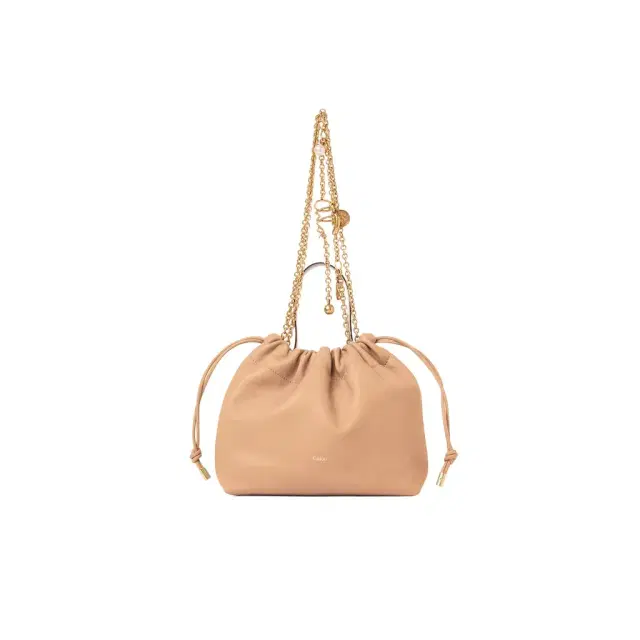 Small Chloé Icons shoulder bag with chain in soft leather
