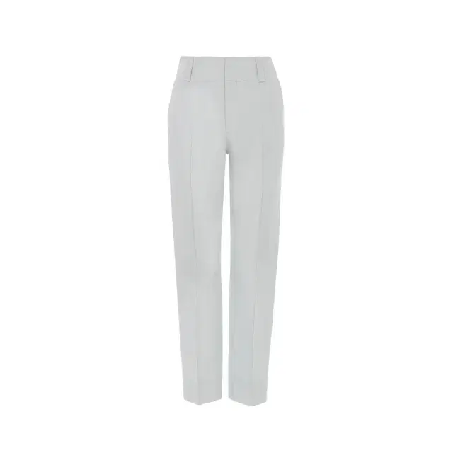 Chloé Cigarette pants in a linen-cotton mix