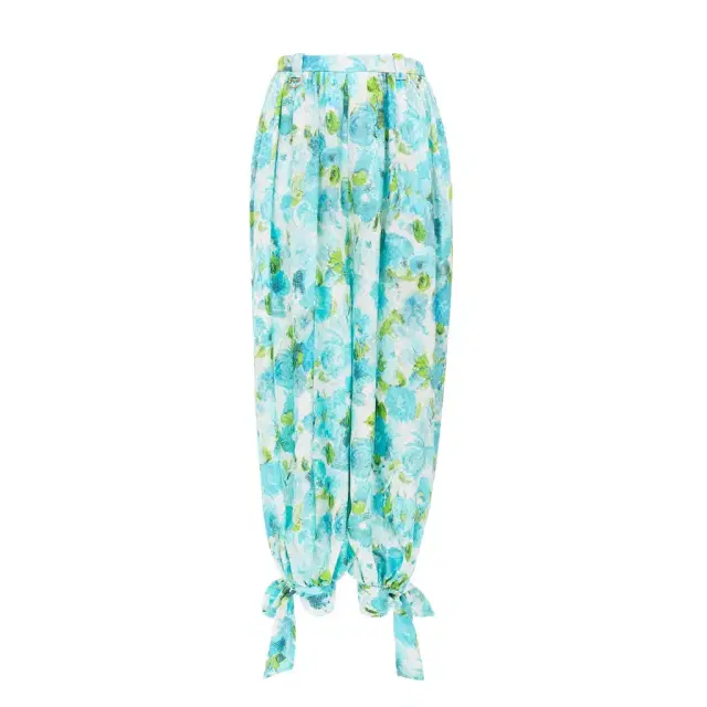 Chloé Fluid pleated pants in silk jacquard