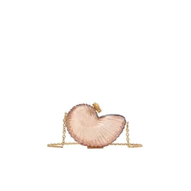 Chloé Sea Treasures shell minaudière in plexiglass