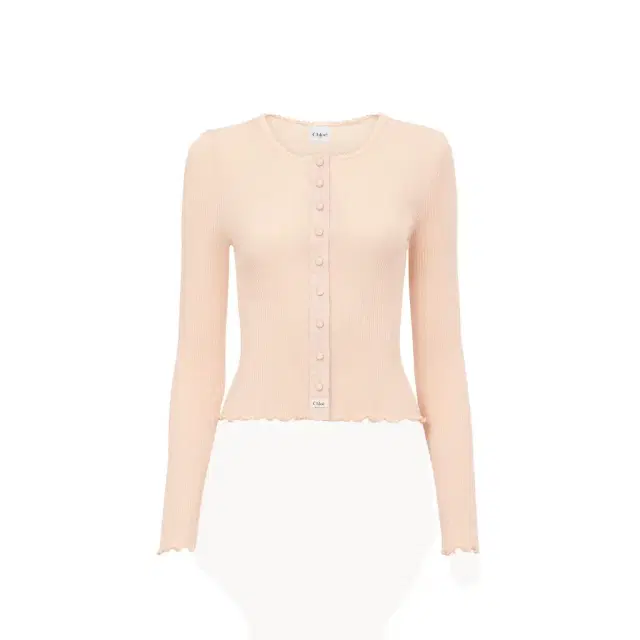 Chloé Fitted cardigan in cotton