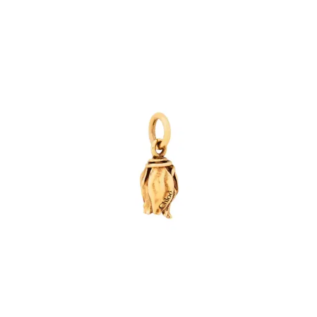Chloé Tulip charm in brass