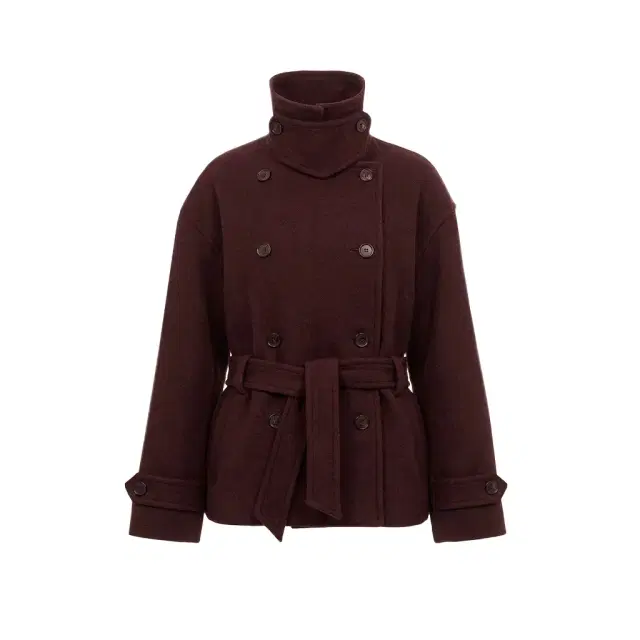 Chloé Double-breasted short coat in wool