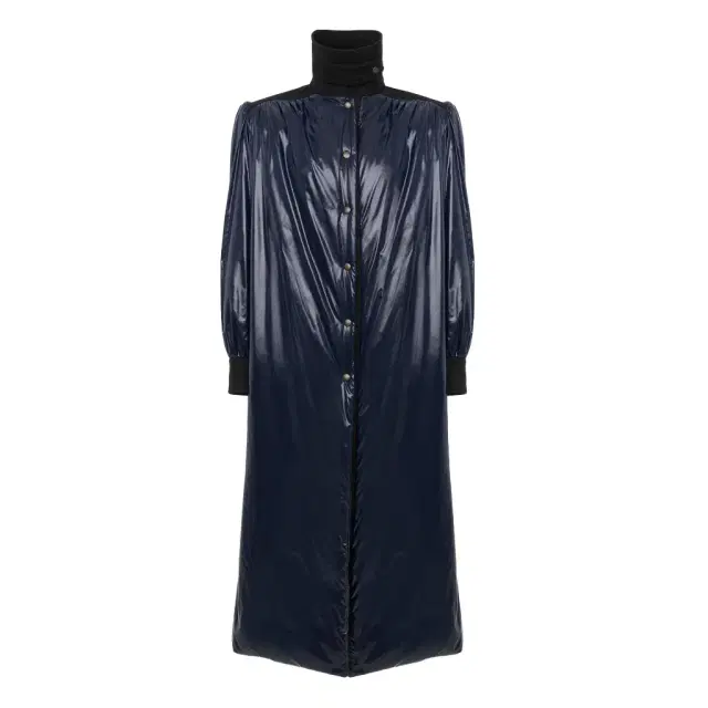 Chloé Long utilitarian coat in shiny nylon