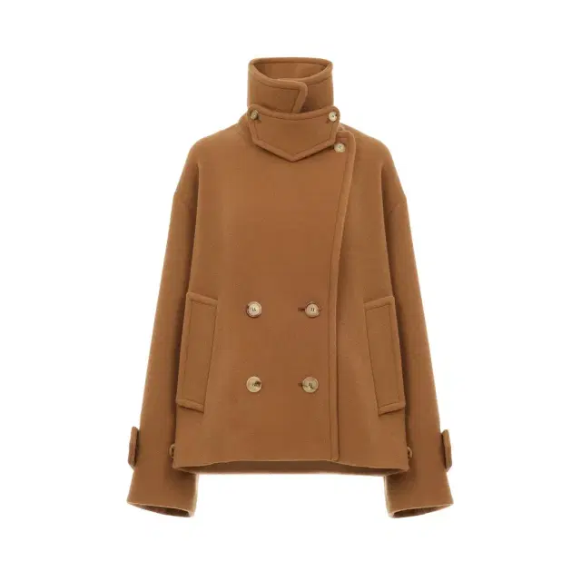 Chloé Oversized short coat in wool