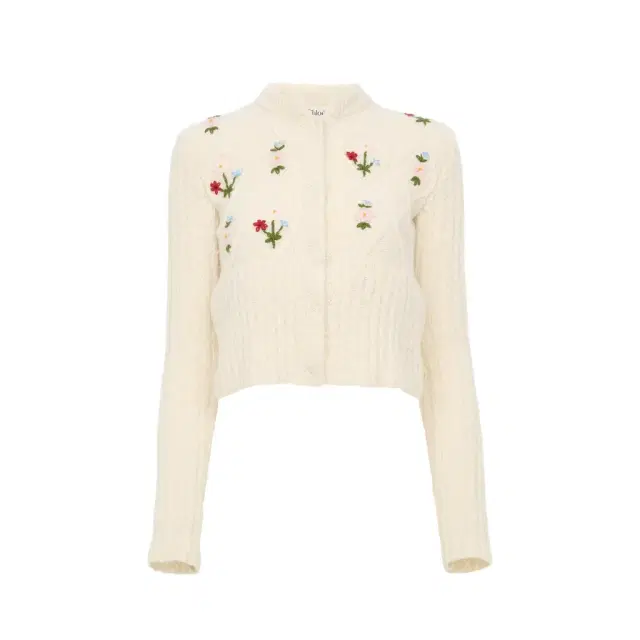 Chloé Fitted cardigan in a wool knit