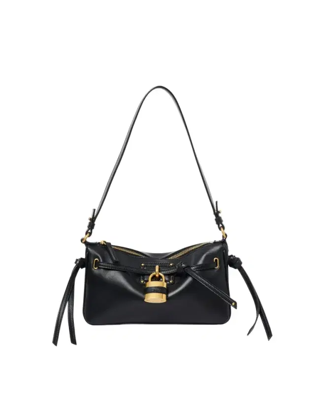 Mini Paddington Sling pouch with strap in soft leather
