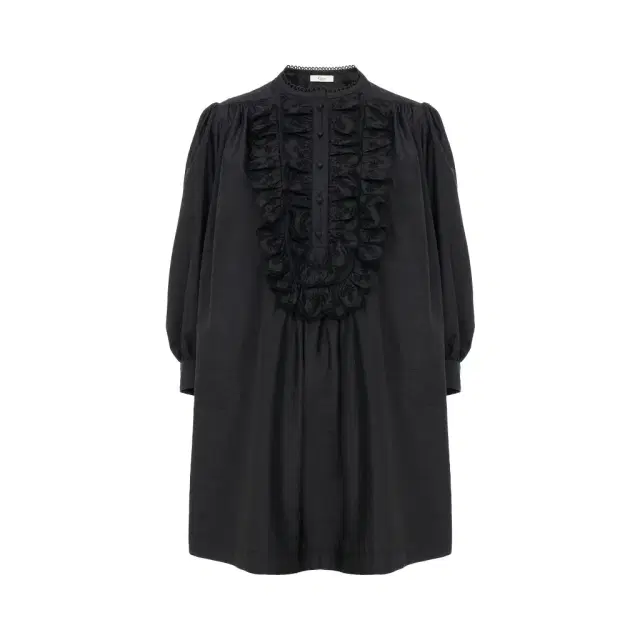 Chloé Long-sleeve mini dress in technical taffeta