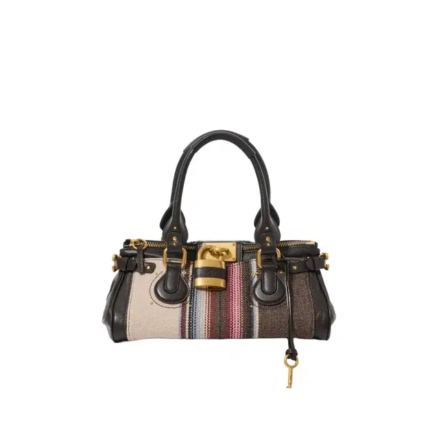 Chloé Paddington bag in tweed & grained leather