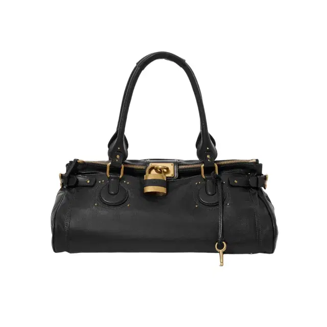 Chloé XL Paddington weekender bag in grained leather