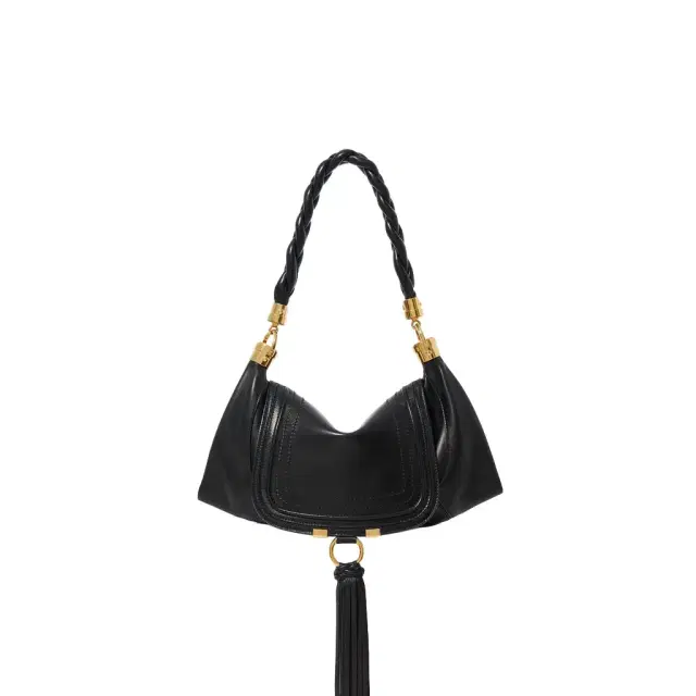 Small Marcie Foulard hobo bag in soft leather