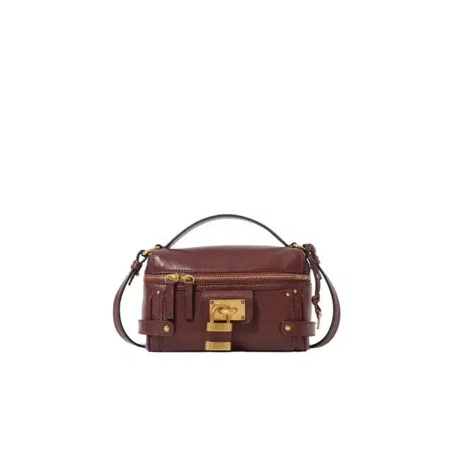 Paddington vanity bag in grained leather