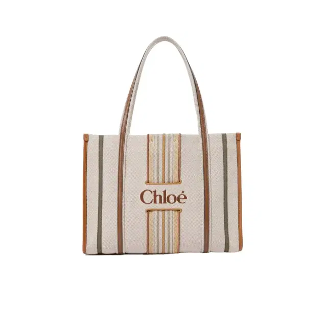Chloé Woody Loop tote bag in canvas