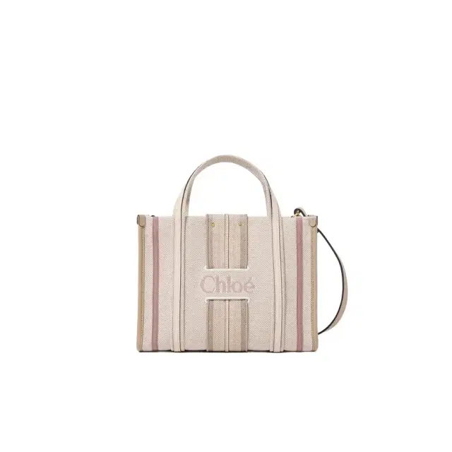 Chloé Small Woody Loop tote bag in canvas
