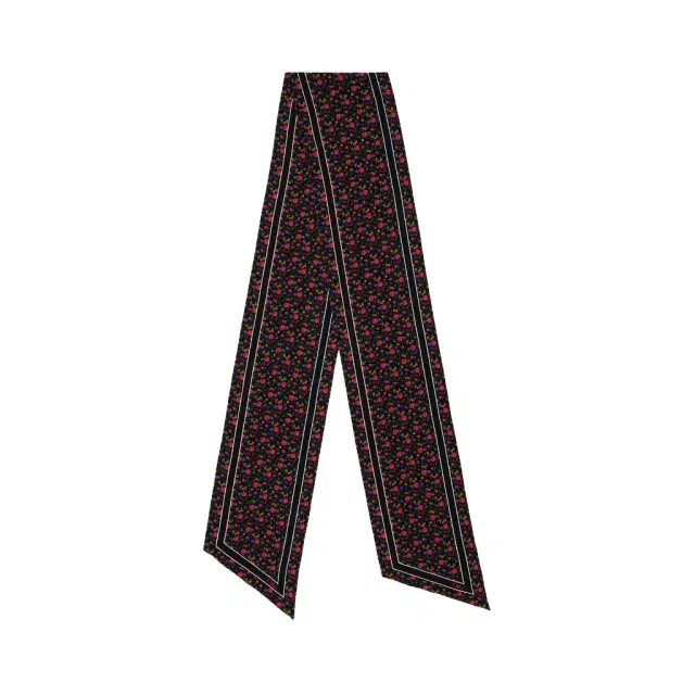 Chloé The Chloé Folk bandeau scarf in silk crêpe