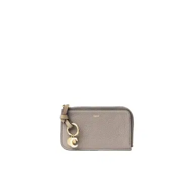 Chloé Alphabet wallet in grained leather | Thumbnail 1