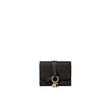 Chloé Small Alphabet tri-fold in grained leather | Thumbnail 1