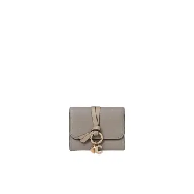 Chloé Small Alphabet tri-fold in grained leather | Thumbnail 1