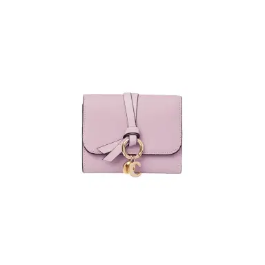 Chloé Small Alphabet tri-fold in grained leather | Thumbnail 1