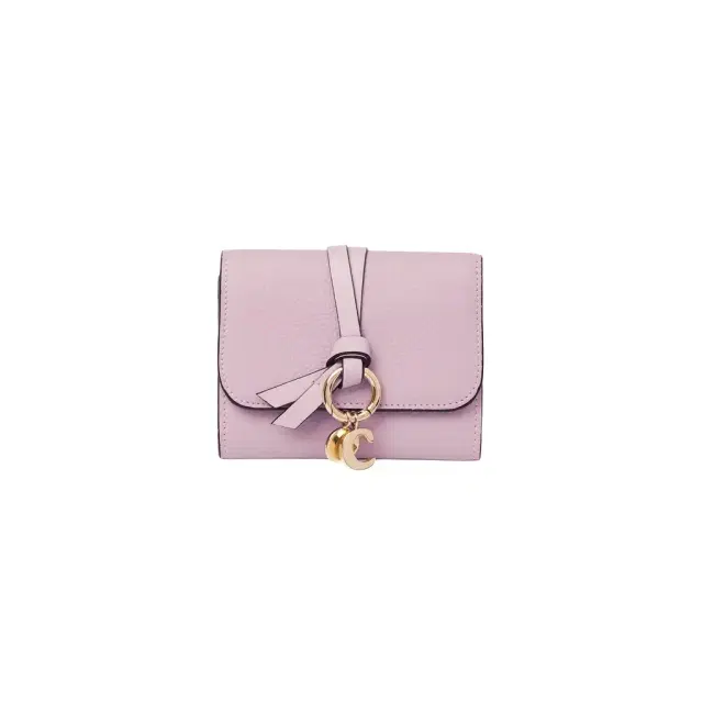 Chloé Small Alphabet tri-fold in grained leather