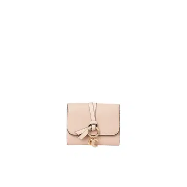 Chloé Small Alphabet tri-fold in grained leather | Thumbnail 1
