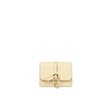 Chloé Small Alphabet tri-fold in grained leather | Thumbnail 1