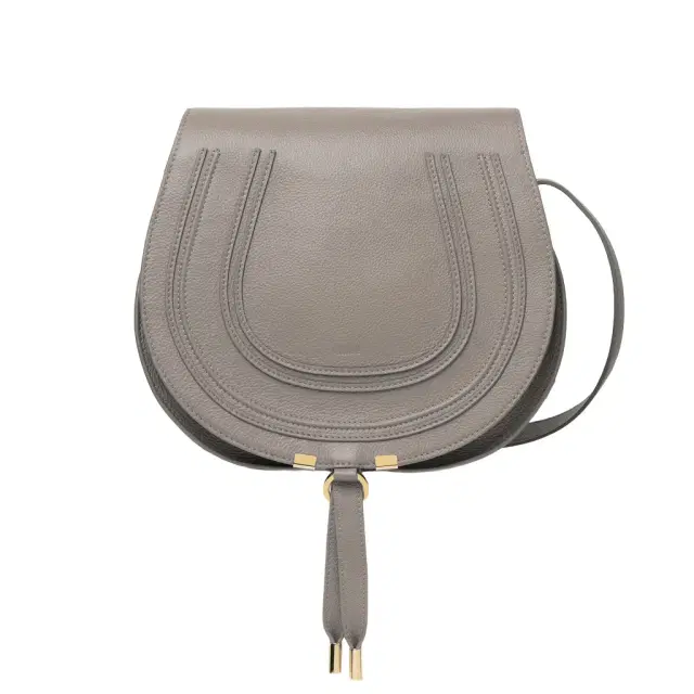 Chloé Marcie saddle bag grained leather