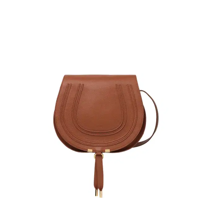 Chloé Marcie saddle bag grained leather