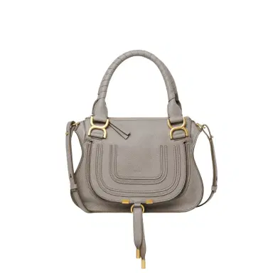 Chloé Small Marcie bag in grained leather | Thumbnail 1