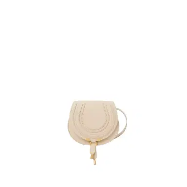 Chloé Small Marcie saddle bag in grained leather | Thumbnail 1