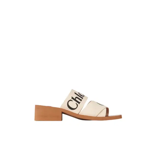 Chloé Woody heeled mule