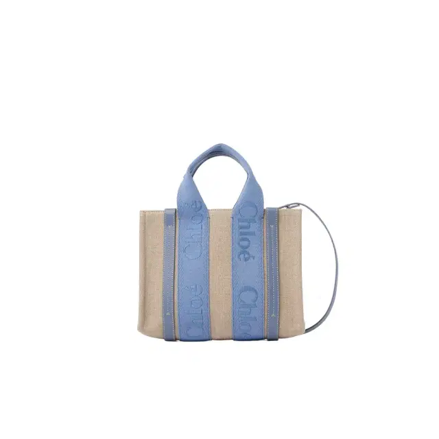 Chloé Small Woody tote bag in linen