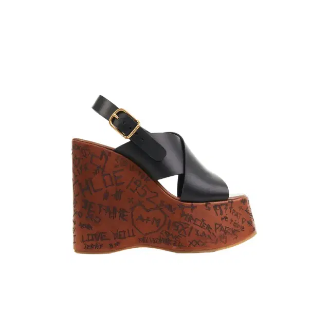 Maxime wedge sandal