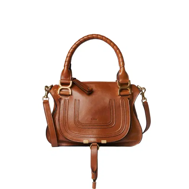 Small Marcie bag in shiny leather