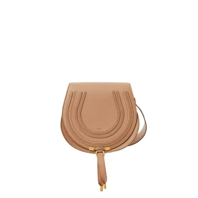 Chloé Marcie saddle bag in grained leather