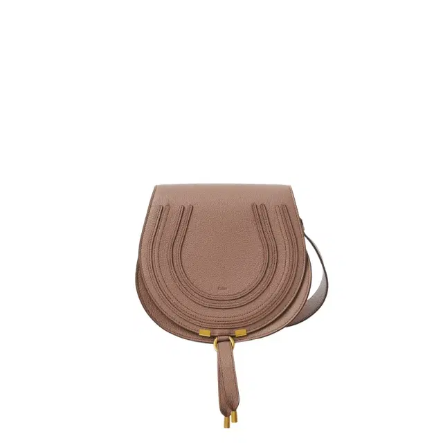 Chloé Marcie saddle bag in grained leather