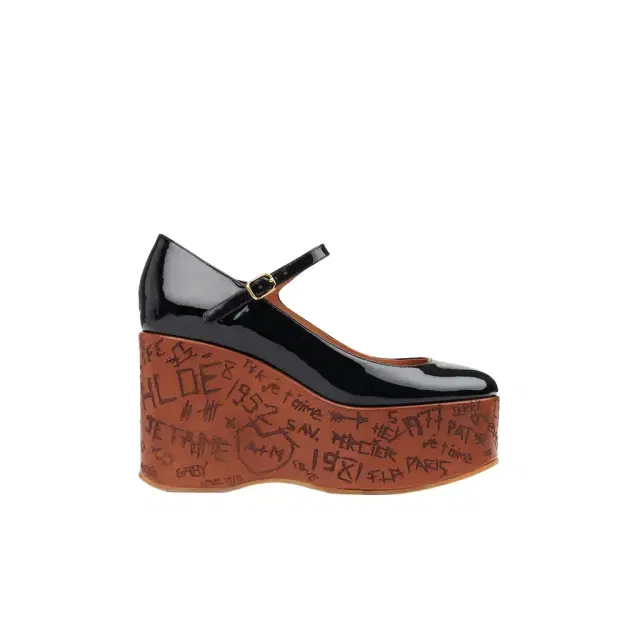 Chloé Maxime wedge pump